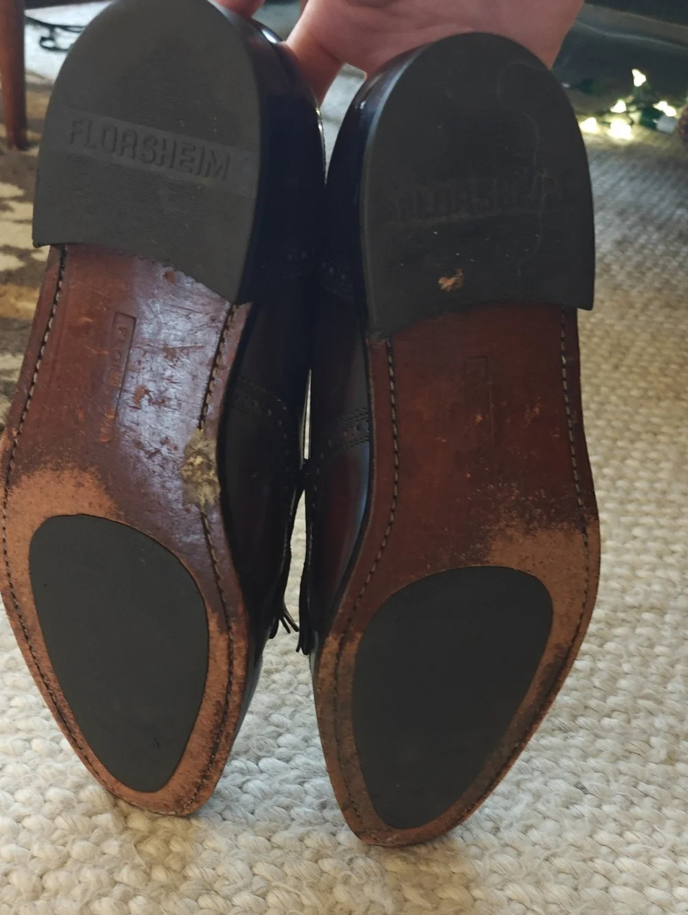 Florsheim Kilty Tassel Loafer Brogue Men's Brown US 10 D